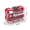 Zestaw bitów EINHELL XS-CASE 49118693 (32 szt.) Liczba sztuk w opakowaniu 32