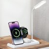 Ładowarka indukcyjna USAMS US-CD195 z lampą 4w1 15W Biały Prąd wyjściowy [A] 3
