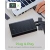 Stacja dokująca ICY BOX IB-2817MCL-C31 USB Typu C 3.2 Gen. 2, Pasywna Interfejs USB Typu C 3.2 Gen. 2