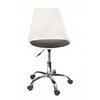 Krzesło biurowe JUMI Iger CM-910324 Biało-czarny Rodzaj oparcia Tapicerowane