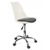 Krzesło biurowe JUMI Iger CM-910324 Biało-czarny Maksymalne obciążenie [kg] 100