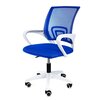 Krzesło biurowe JUMI Smart CM-923485 Niebieski Rodzaj oparcia Siatkowe