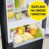 Lodówka SAMSUNG RB34C652EBN EF AI No Frost 185.3cm Czarna Podajnik wody Zmiana kierunku otwierania drzwi Tak