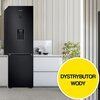 Lodówka SAMSUNG RB34C652EBN EF AI No Frost 185.3cm Czarna Podajnik wody Kolor / wykończenie boków Czarny
