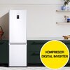 Lodówka SAMSUNG RB34C671EWW EF AI No Frost 185.3cm Biała Kolor / wykończenie boków Biały