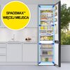 Lodówka SAMSUNG BESPOKE AI RB34C7B5EB1 EF No Frost 185.3cm Grafitowa Liczba drzwi 2