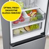 Lodówka SAMSUNG RB38C635ES9 EF AI No Frost 203cm Szczotkowana stal nierdzewna Podajnik wody Bezszronowa (No Frost) Pełny No Frost