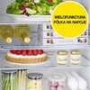 Lodówka SAMSUNG RB38C635ES9 EF AI No Frost 203cm Szczotkowana stal nierdzewna Podajnik wody Kolor / wykończenie boków Szary