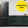 Lodówka SAMSUNG RB38C650EB1 EF AI No Frost 203cm Grafitowa Podajnik wody Położenie zamrażarki Na dole