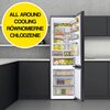 Lodówka SAMSUNG BESPOKE AI RB38C6B2E22 EF No Frost 203cm Czarna Zmiana kierunku otwierania drzwi Tak