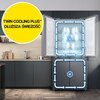 Lodówka SAMSUNG RF48A400EB4 EO Side By Side No Frost 179.3cm Grafitowa stal Roczne zużycie prądu 298 kWh = 342.7 zł