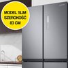 Lodówka SAMSUNG RF48A400EB4 EO Side By Side No Frost 179.3cm Grafitowa stal Bezszronowa (No Frost) Pełny No Frost