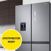 Lodówka SAMSUNG RF48A401EB4 EO Side by Side No Frost 179.3cm Grafitowa stal Podajnik wody Roczne zużycie prądu 298 kWh = 342.7 zł