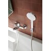 Bateria wannowa natynkowa KFA ARMATURA Otava 5554-010-00 Chrom Funkcje dodatkowe Napowietrzanie strumienia wody