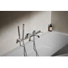 Bateria wannowa natynkowa KFA ARMATURA Moza 5034-020-00 Chrom Typ Ścienna