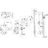 Zestaw wannowy natynkowy KFA ARMATURA Morris 5241-002-00 Chrom Bateria termostatyczna Nie