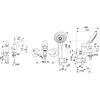 Zestaw wannowy natynkowy KFA ARMATURA Morris 5241-003-00 Chrom Bateria termostatyczna Nie
