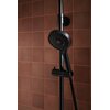 Zestaw prysznicowy natynkowy KFA ARMATURA Otava 5556-910-81 Czarny Funkcje dodatkowe Regulator ceramiczny Ø35