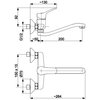 Bateria KFA ARMATURA Morris 5240-910-00 Chrom Rodzaj baterii Jednodźwigniowa