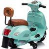 Motorek elektryczny SUN BABY Scooter Vespa z oparciem Turkusowy Dopuszczalne obciążenie [kg] 25