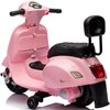 Motorek elektryczny SUN BABY Scooter Vespa Różowy Hamulec Automatyczny