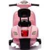 Motorek elektryczny SUN BABY Scooter Vespa z oparciem Różowy Rodzaj Motorek