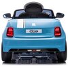 Samochód dla dziecka SUN BABY Fiat 500 Niebieski Rodzaj biegu Tył