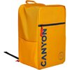 Plecak na laptopa CANYON CSZ-02 15.6 cali Żółty Funkcje dodatkowe Kieszenie boczne