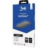 Niebiesko-białe opakowanie produktu z logo "3mk Protection" zawiera napis "tempered glass HardGlass™" oraz grafikę przedstawiającą szkło hartowane. Na opakowaniu znajdują się także informacje: "9H hardness", "FIT-IN™ technology", "Grubość 0,3 mm", oraz ce