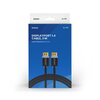 Kabel DisplayPort - DisplayPort SAVIO CL-176 3 m Czarny Długość [m] 3