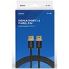 Kabel DisplayPort - DisplayPort SAVIO CL-176 3 m Czarny Materiał Tworzywo sztuczne