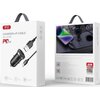 Ładowarka samochodowa XO CC56 PD 30W Czarny Kabel na wyposażeniu Tak