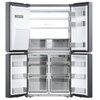 Lodówka HAIER HCR7918EIMB Cube Series 7 Absolute Ice Side by Side No frost 177.5cm Srebrna Kostkarka Podajnik wody Liczba półek na butelki 0