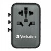Adapter podróżny VERBATIM UTA-05 2 x USB 2 x USB-C (Globalny) Typ Podróżny