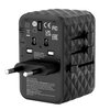 Adapter podróżny VERBATIM UTA-05 2 x USB 2 x USB-C (Globalny) Wykonanie Tworzywo sztuczne