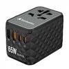 Adapter podróżny VERBATIM UTA-05 2 x USB 2 x USB-C (Globalny) Kolor Czarno-szary