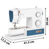 Maszyna do szycia BERNETTE 05 Academy Heavy Duty Prędkość szycia [obr/min] 1100