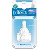 Smoczek DR BROWNS Standard Poziom 4 Przezroczysty 9 m+ (2 sztuki) Rodzaj Do butelki