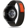 Pasek TECH-PROTECT Nylon do Samsung Galaxy Watch 4/5/5 Pro/6/FE (40/42/43/44/45/46/47mm) Czarno-pomarańczowy