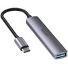 Hub UNITEK H1208B USB Typu C, Pasywny Liczba portów wyjściowych [szt.] 4