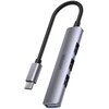 Hub UNITEK H1208B USB Typu C, Pasywny Interfejs USB Typu C