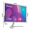 Monitor VIEWSONIC VX2776-SMH 27" 1920x1080px IPS 100Hz 4 ms [GTG] Przeznaczenie Do domu i biura