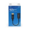 Adapter DisplayPort - HDMI SAVIO AK-62 0.2 m Czarny Rodzaj Adapter