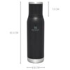 Termos STANLEY Adventure Czarny (1000 ml) Materiał Stal nierdzewna