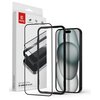 Szkło hartowane CRONG Anti-Bacterial 3D Armour Glass do Apple iPhone 15 Plus/16 Plus