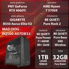 Komputer MAD DOG BQ500-A07DB32 R7-5700X 32GB RAM 1TB SSD GeForce RTX4060Ti/16 Procesor AMD Ryzen 7 5700X