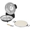 Piec do pizzy ZEEGMA Pizza Chef 1200W średnica 30 cm Płyta do pieczenia Nie