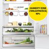 Lodówka HAIER HTW7720DNGW No Frost 200.6cm Biała Licowane drzwi Tak