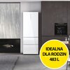 Lodówka HAIER HTW7720DNGW No Frost 200.6cm Biała Wyświetlacz Tak