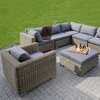 Zestaw mebli ogrodowych PATIO Dorothee Cappuccino Materiał wykonania stelażu Aluminium